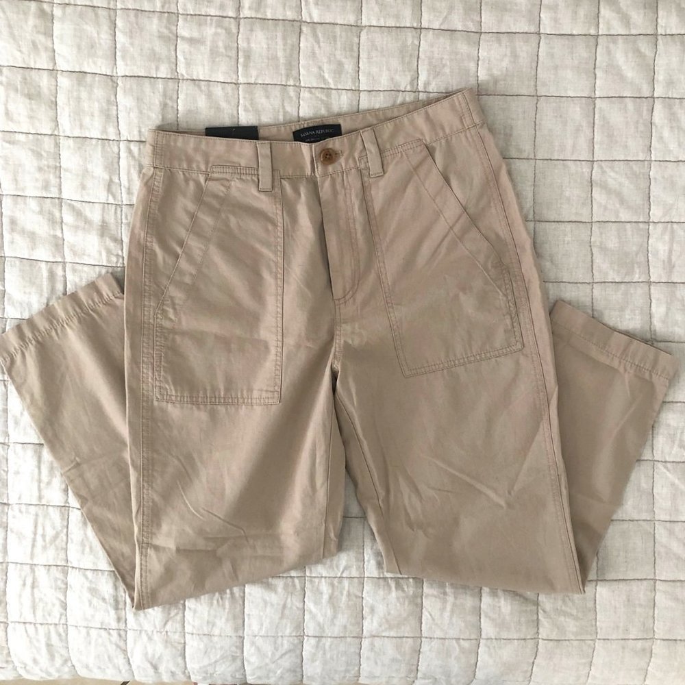 Banana Republic Organic Cotton Heritage Straight-Leg Pant